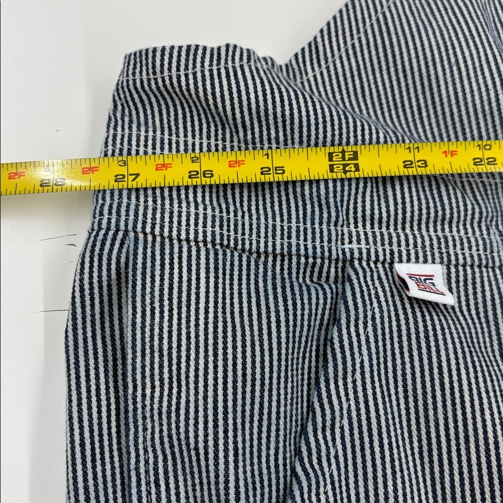 Big Bill Hickory Stripe Bib Overall with Zip Front Closure  54 Regular - Picture 10 of 10